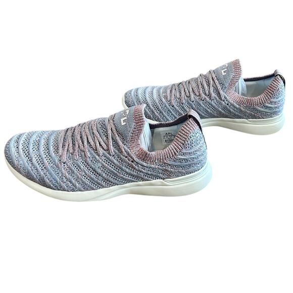 APL Women’s TechLoom Wave Shoes Grey Brown White Size 9 Brand New - Picture 1 of 8